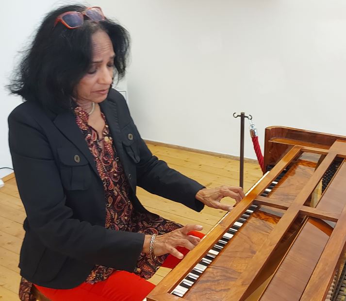 Marialena Fernandes am Beethoven Hammerklavier