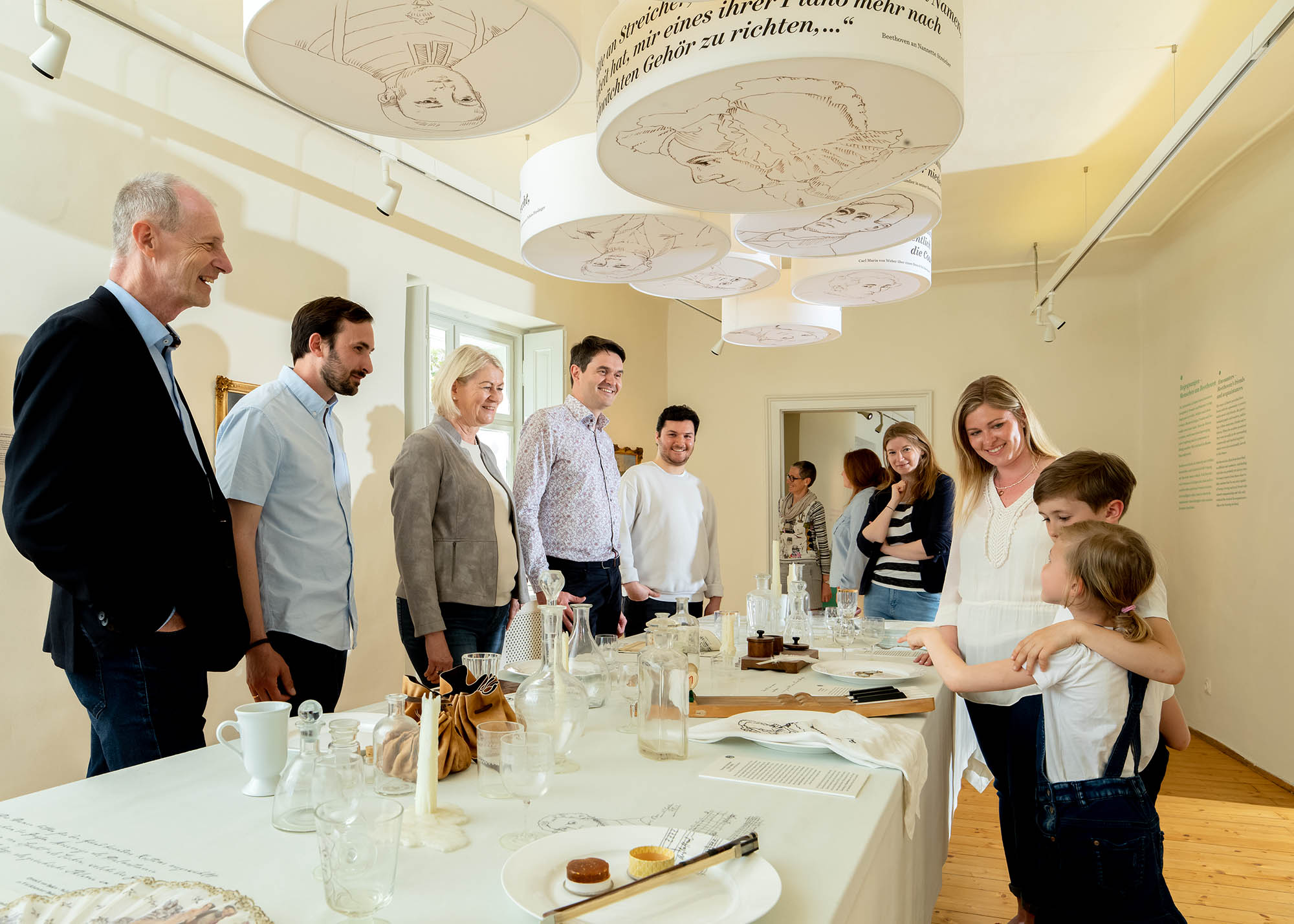 Viele Besucher und Besucherinnen im Beethovenhaus
